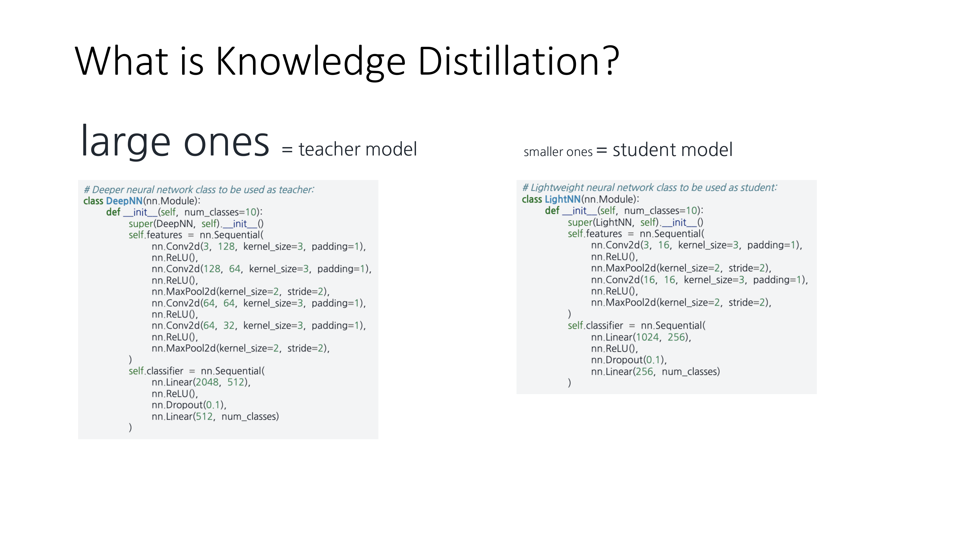 Knowledge distillation tutorial slide 4